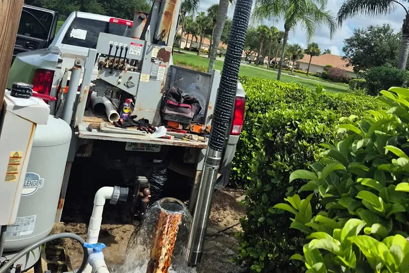 Submersible and centrifugal well pump services in Sarasota and Bradenton