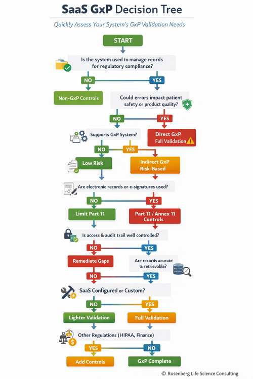 Gxp Project Plan Sample Simplifying SaaS GxP Assessments: From Decisions to Scalable Execution ...