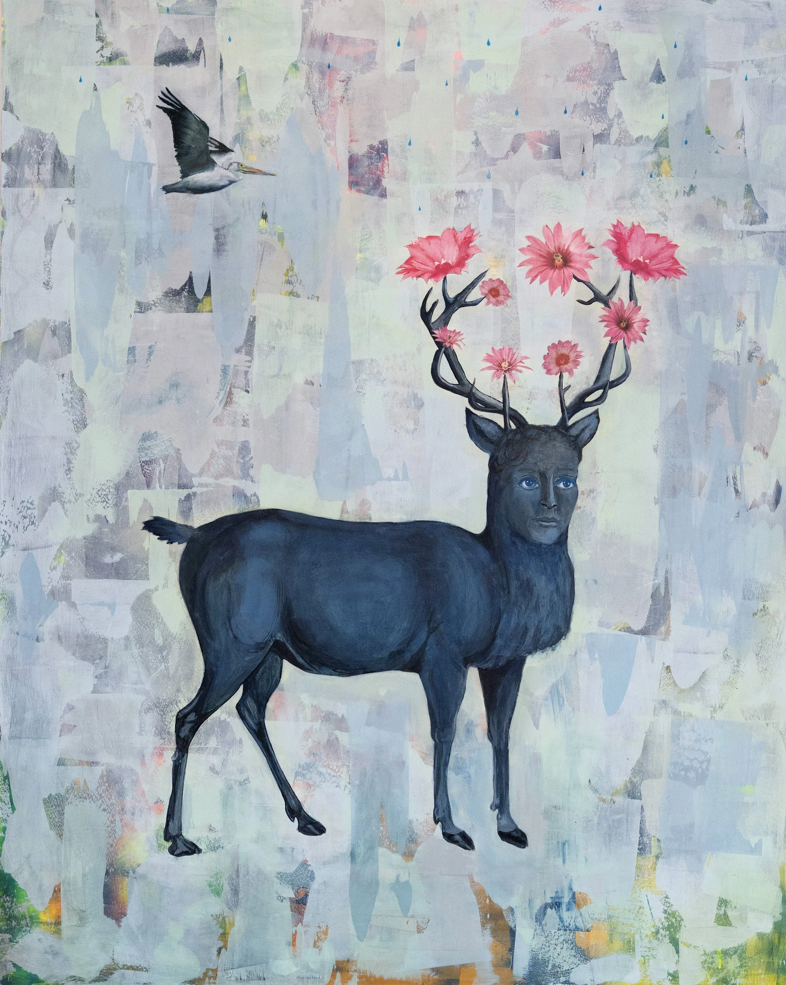 Blossoming Deer