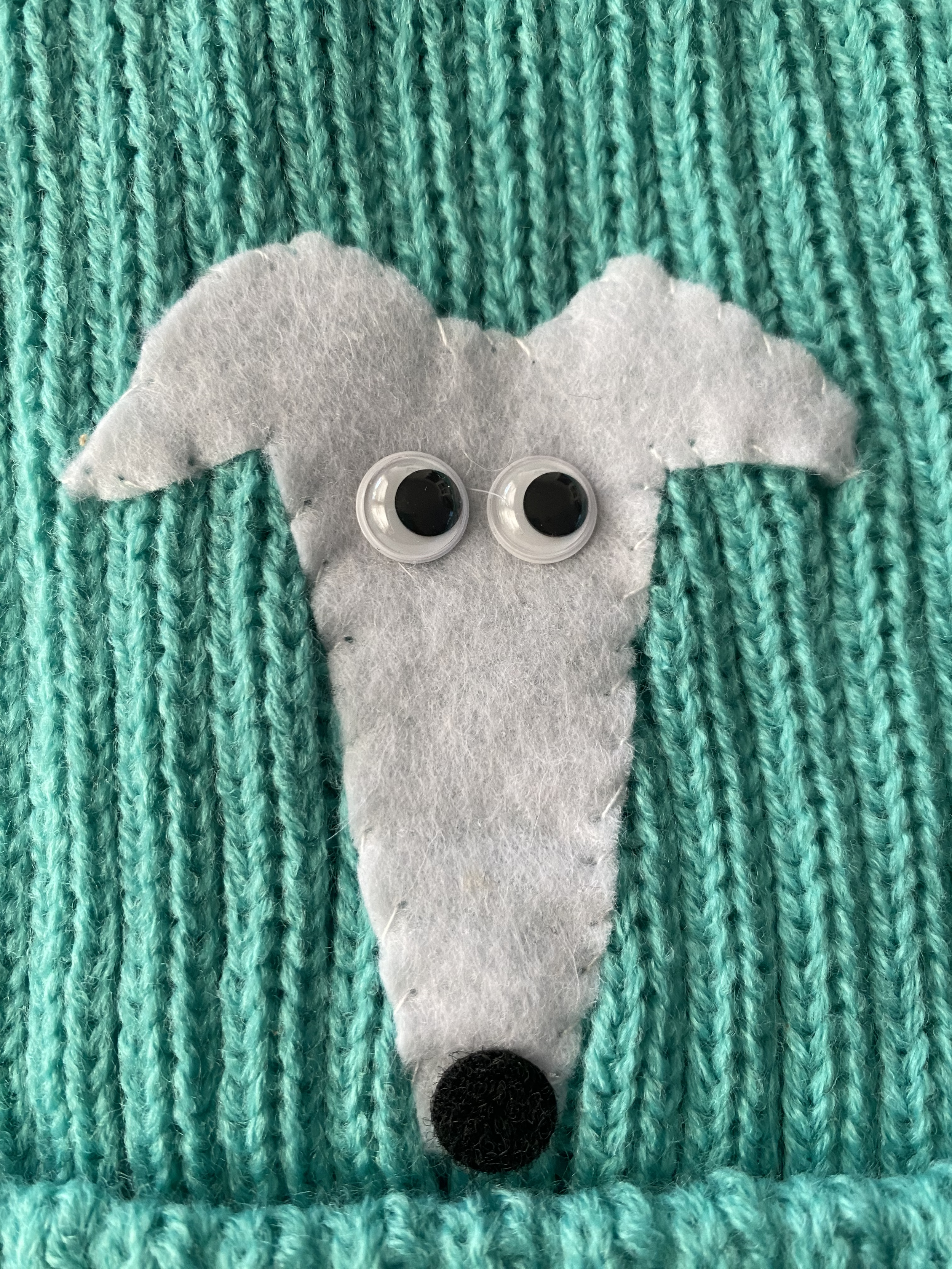 Turquoise greyhound beanie 1.png