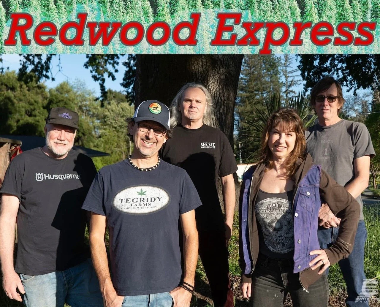 REDWOOD EXPRESS, FRIDAY OCTOBER 10 @8PM, $10
