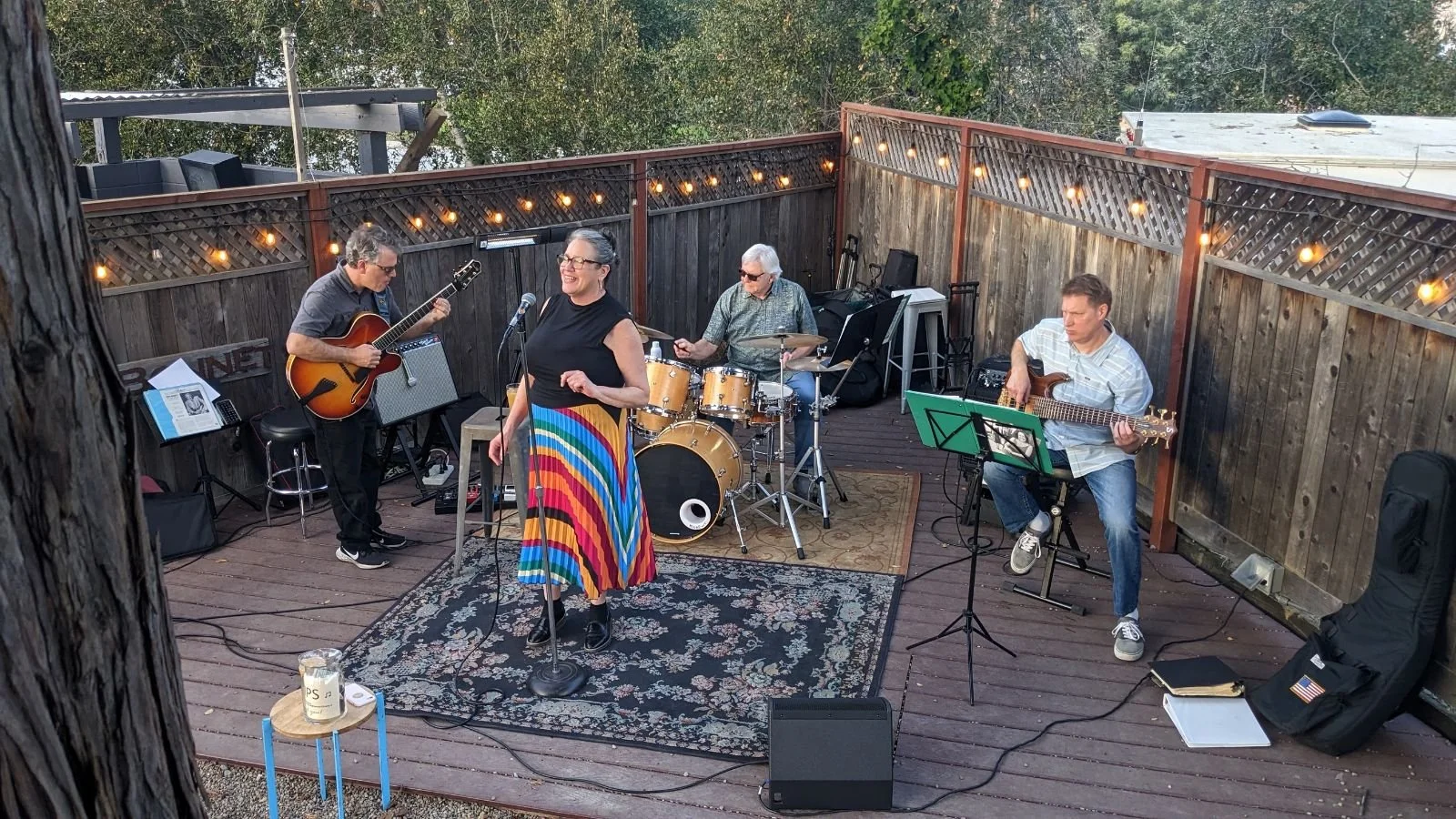 THE JENNY O'LEARY QUARTET, WEDNESDAY SEPTEMBER 17 FROM 5:30 TO 7:30PM ON THE GARDEN STAGE, FREE SHOW!