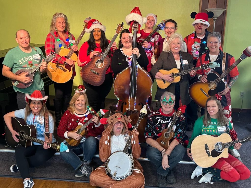 BLUEGRASS JAM ON THE GARDEN STAGE, MONDAY DECEMBER 15 FROM 5 TO 7PM, FREE!