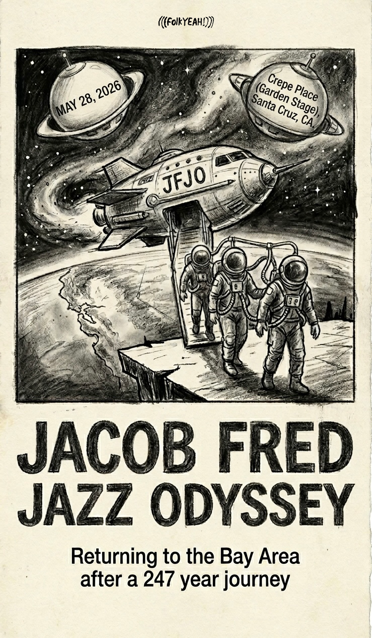 (((folkYEAH))) Presents: JACOB FRED JAZZ ODYSSEY, THURSDAY MAY 28 @7pm ON THE GARDEN STAGE,$25adv, $28door