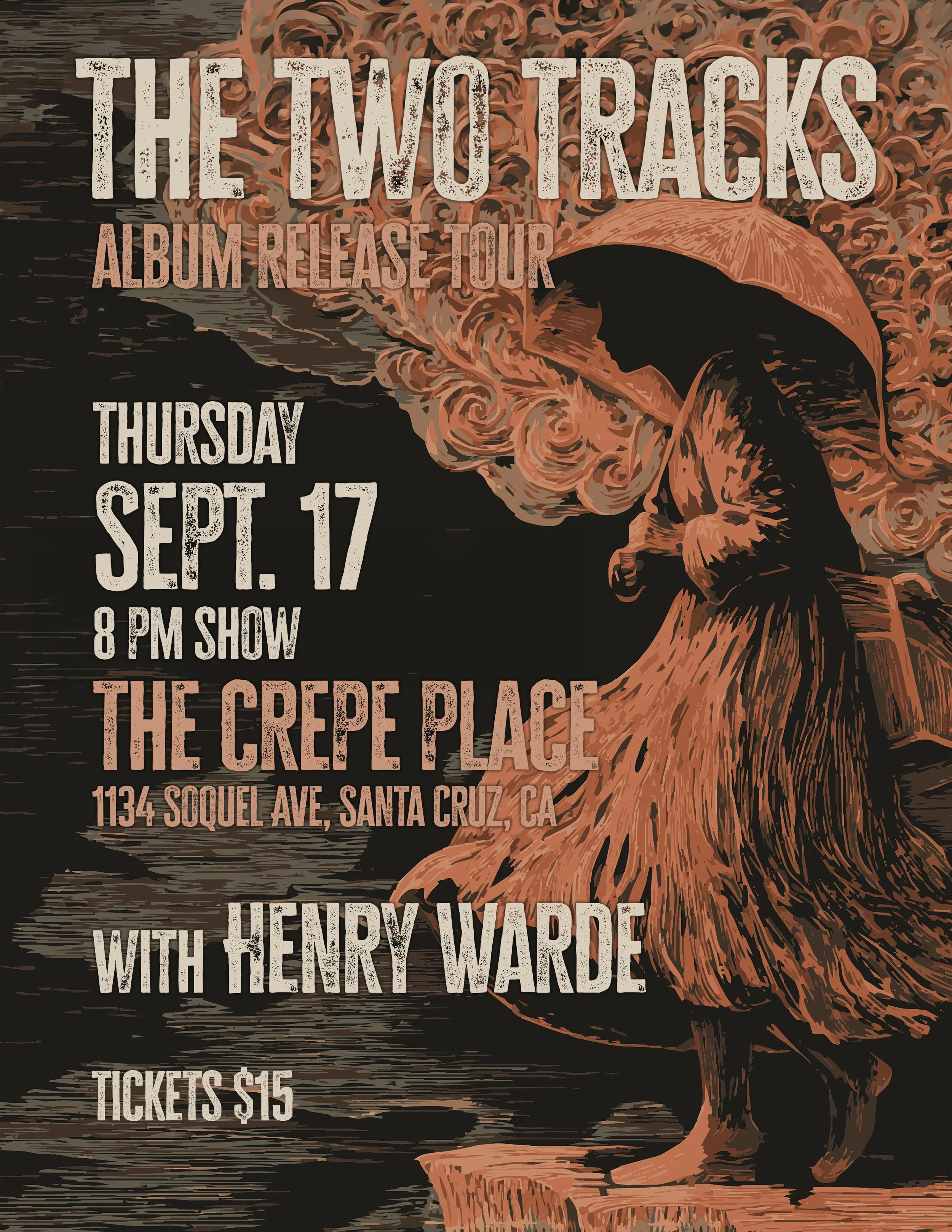 THE TWO TRACKS (ALBUM RELEASE), HENRY WARDE