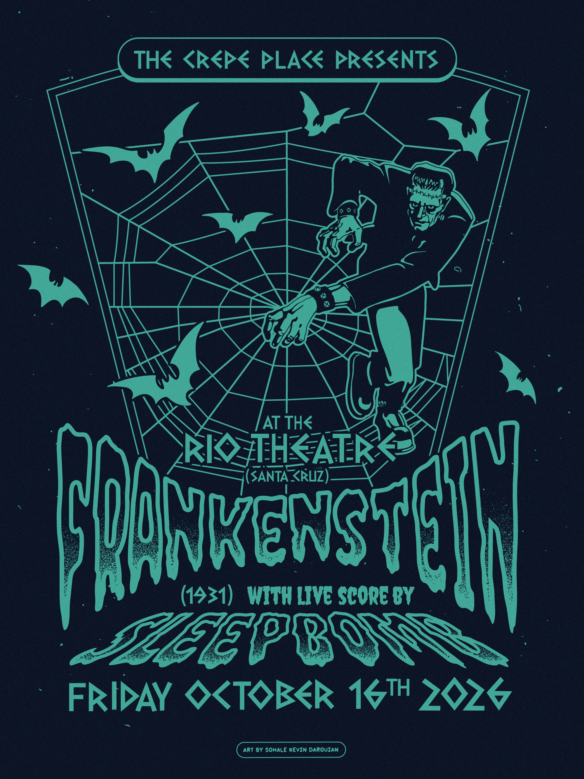 FRANKENSTEIN (1931) WITH LIVE SCORE BY SLEEPBOMB!  FRIDAY OCTOBER 16 AT 7:30PM AT THE RIO THEATRE