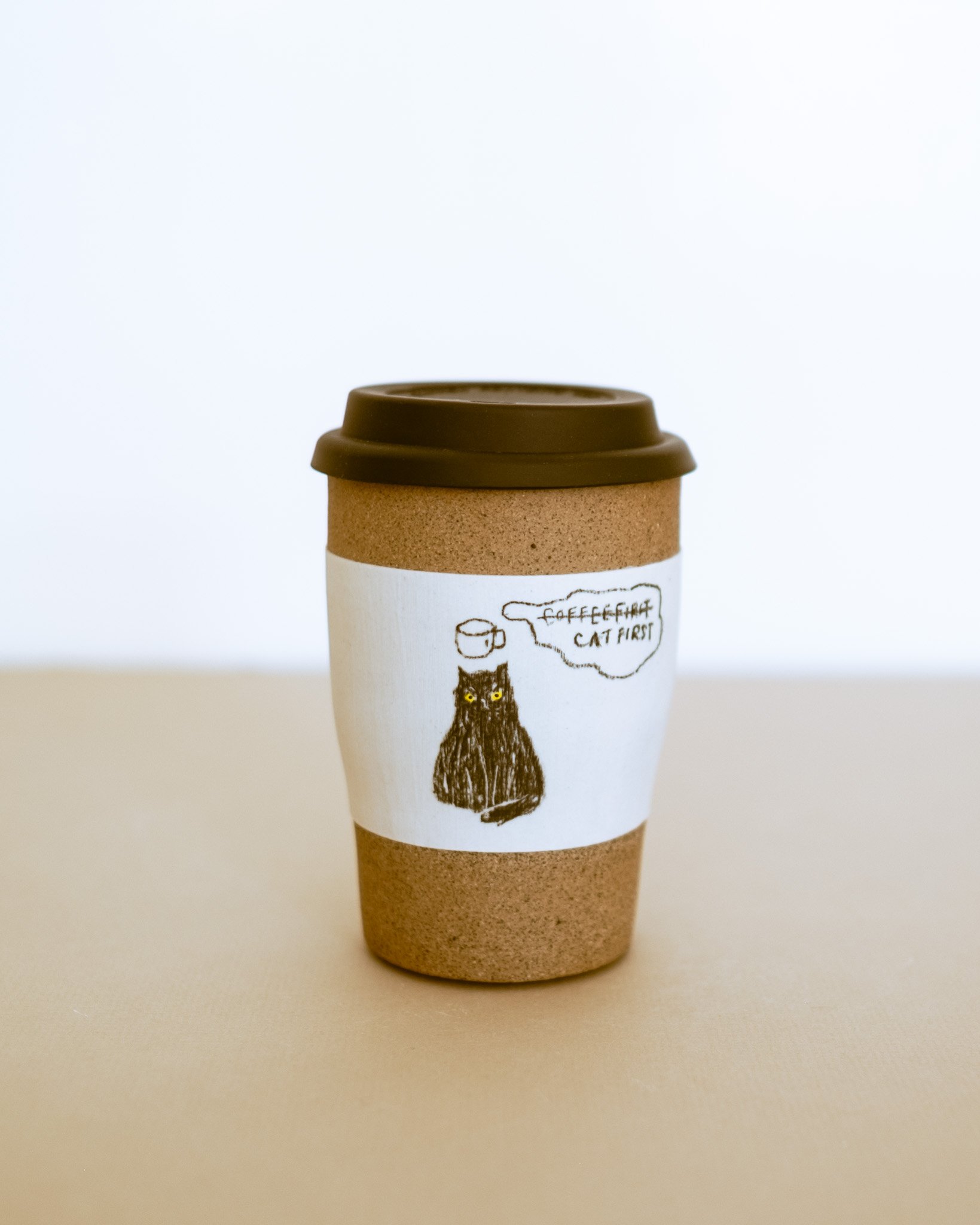 Cat Togo Cup _ Cat first, coffee first 1