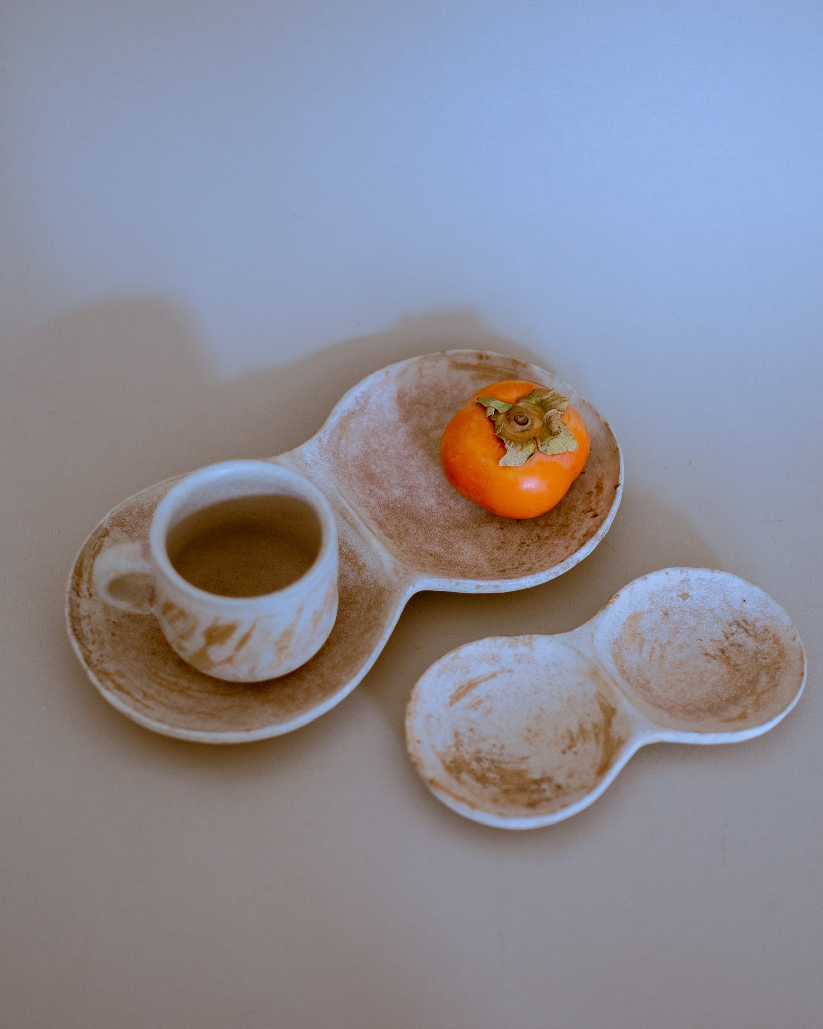 Soft Object_ 2/3 Circles plate