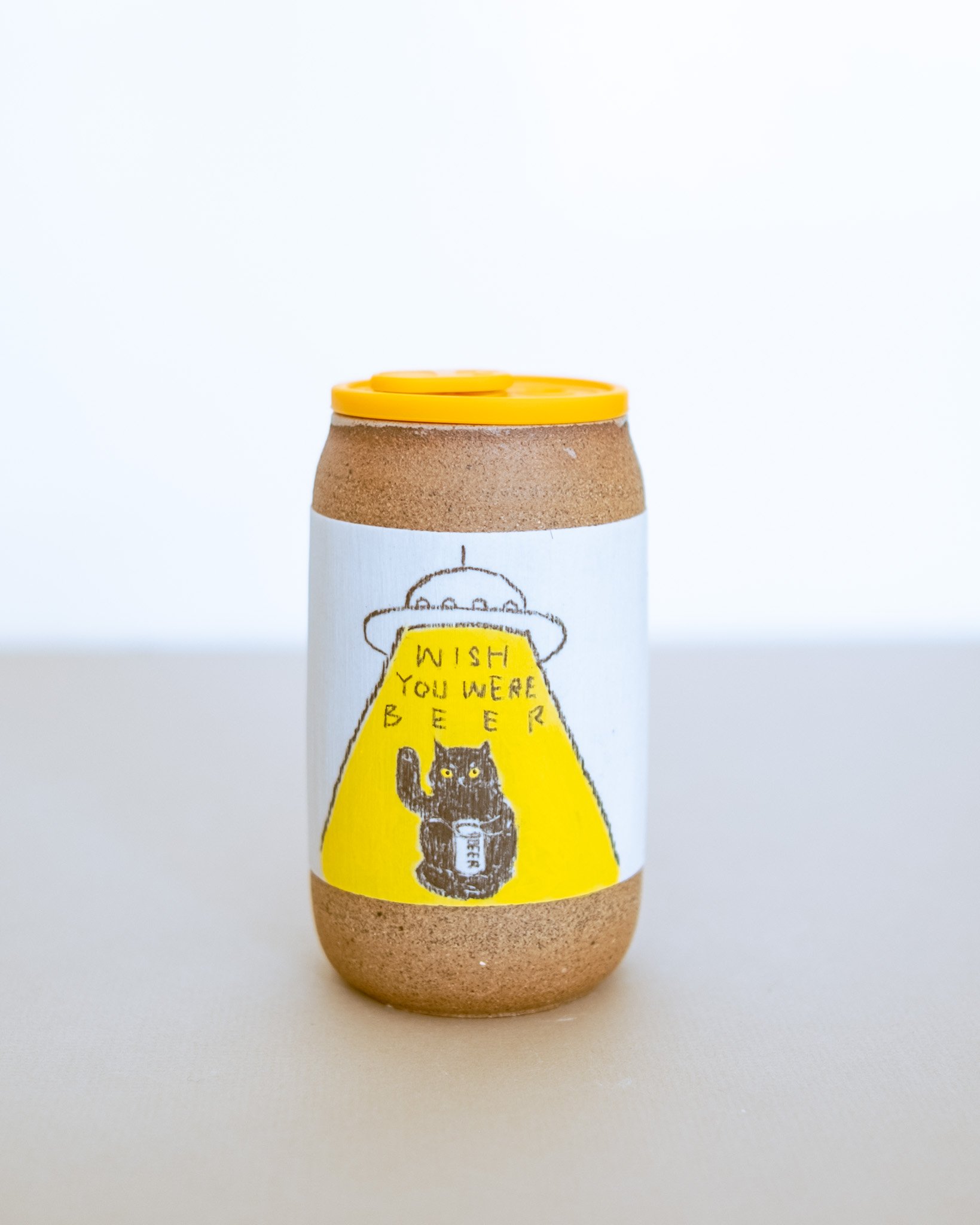 Cat Togo "Can" _ Wish you were beer