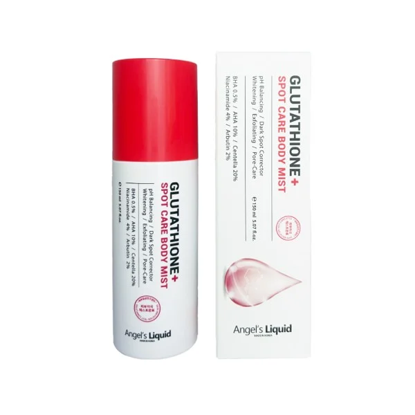 glutathione body mist Angel's Liquid GLUTATHIONE+ SPOT CARE — Fragrance-Light Eye Cream BPC-157 Acetate 10mg for Concentration:1000mcg/mL 2ml made in USA