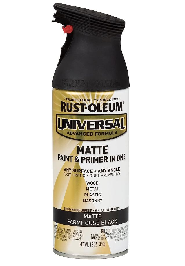 Matte Black Spray Paint