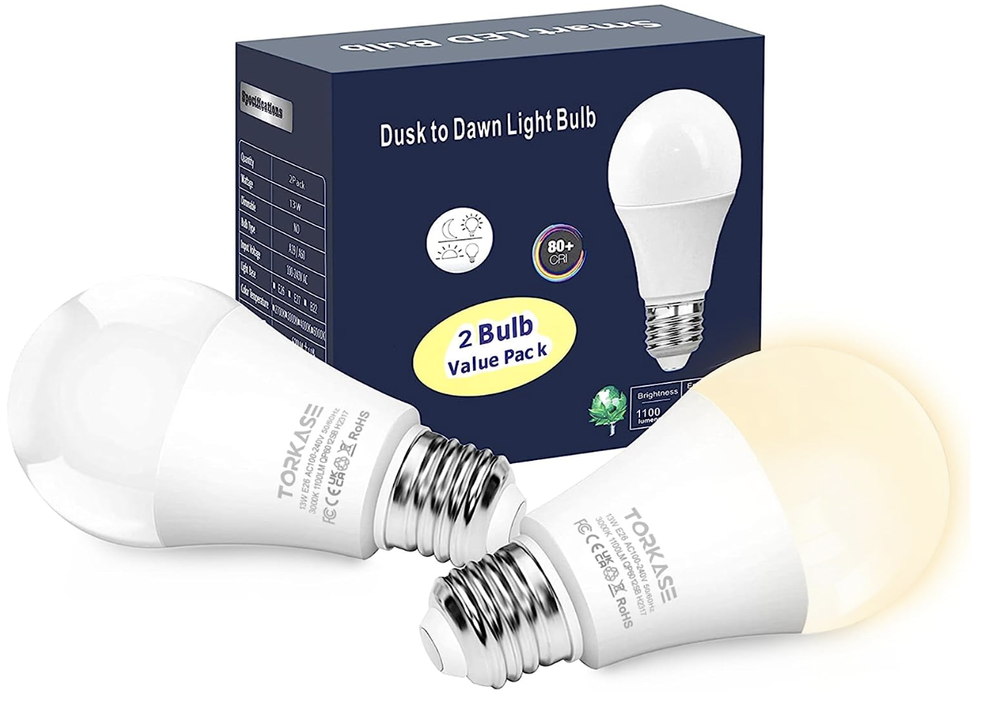 Day to Night Bulbs (no timer needed!)