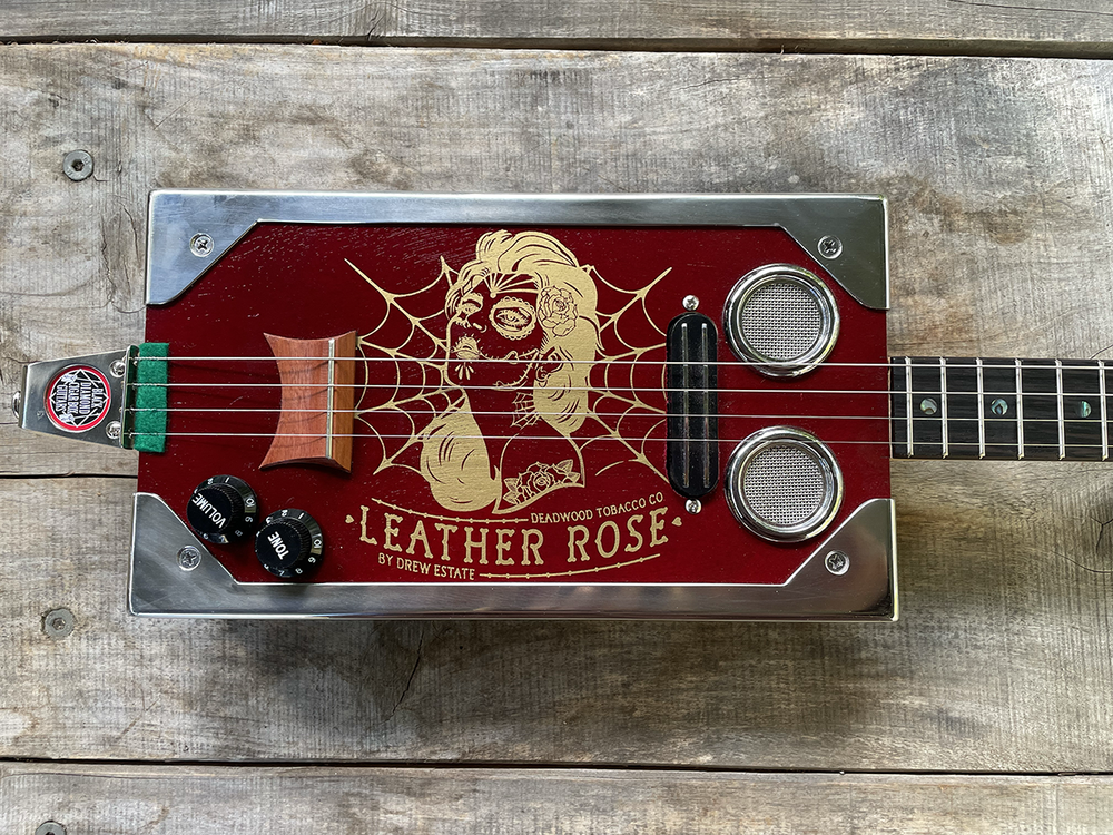 tobacco box guitar CBG Range