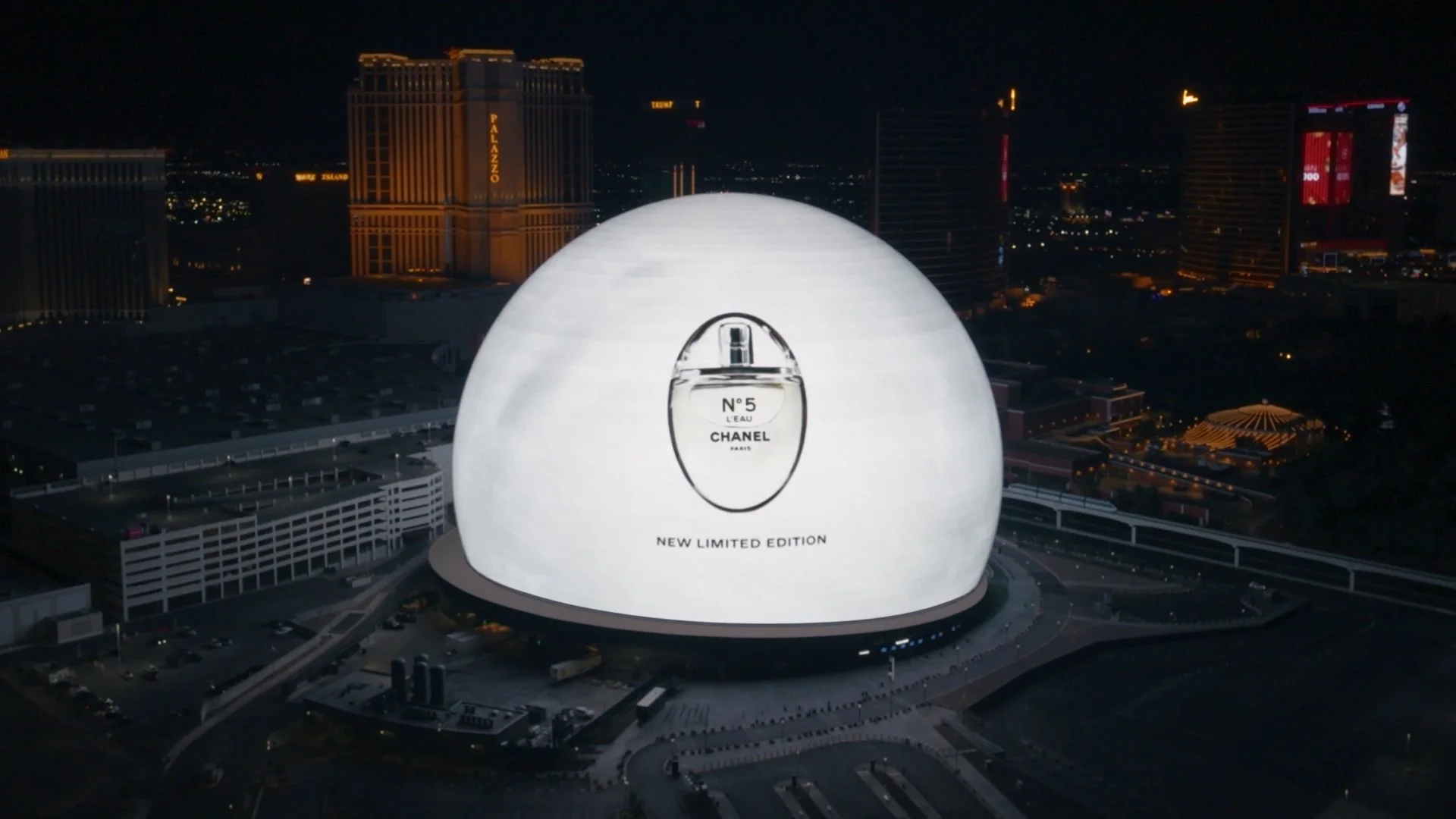Sphere x Chanel - Limited Edition N°5 Ad