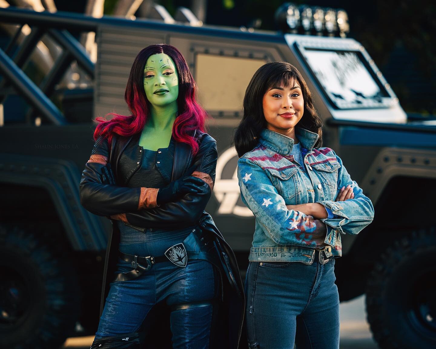 Hero Portraits - Gamora and America Chavez
#Disneyland #Marvel