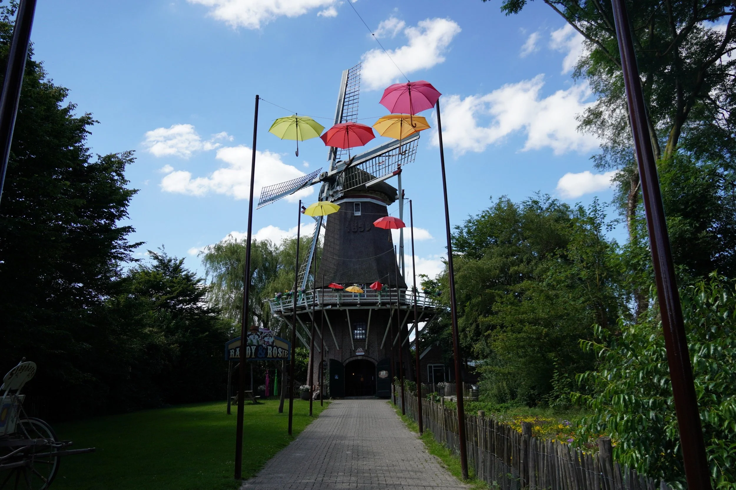 Slagharen Theme Park, Windmill and Rides on a Coaster Breaks Tour through the Netherlands