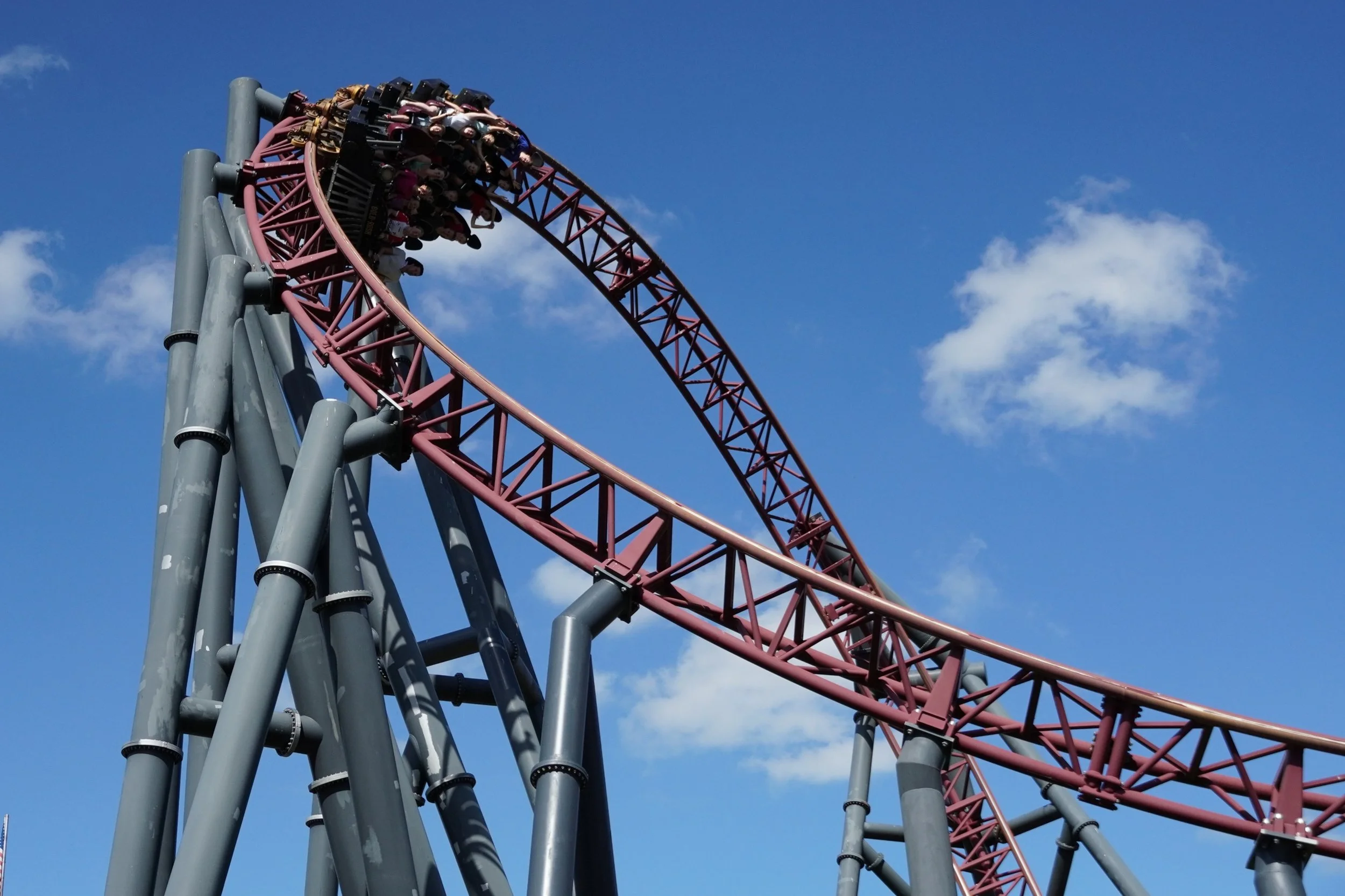 Gold Rush Gerstlauer Roller Coaster in Slagharen on a Coaster Breaks Theme Park Tour in the Netherlands