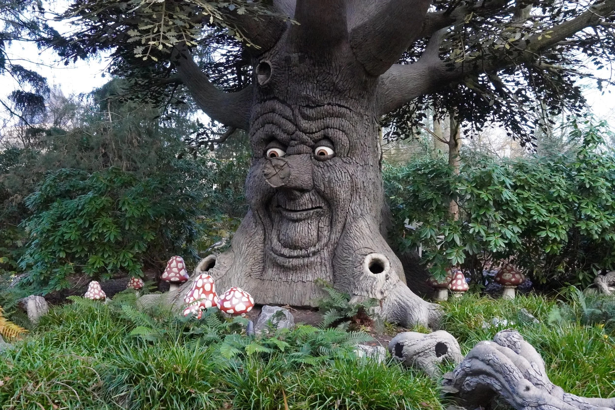 winter-efteling-netherlands-fairytale-forest-talking-tree-mushrooms.JPG