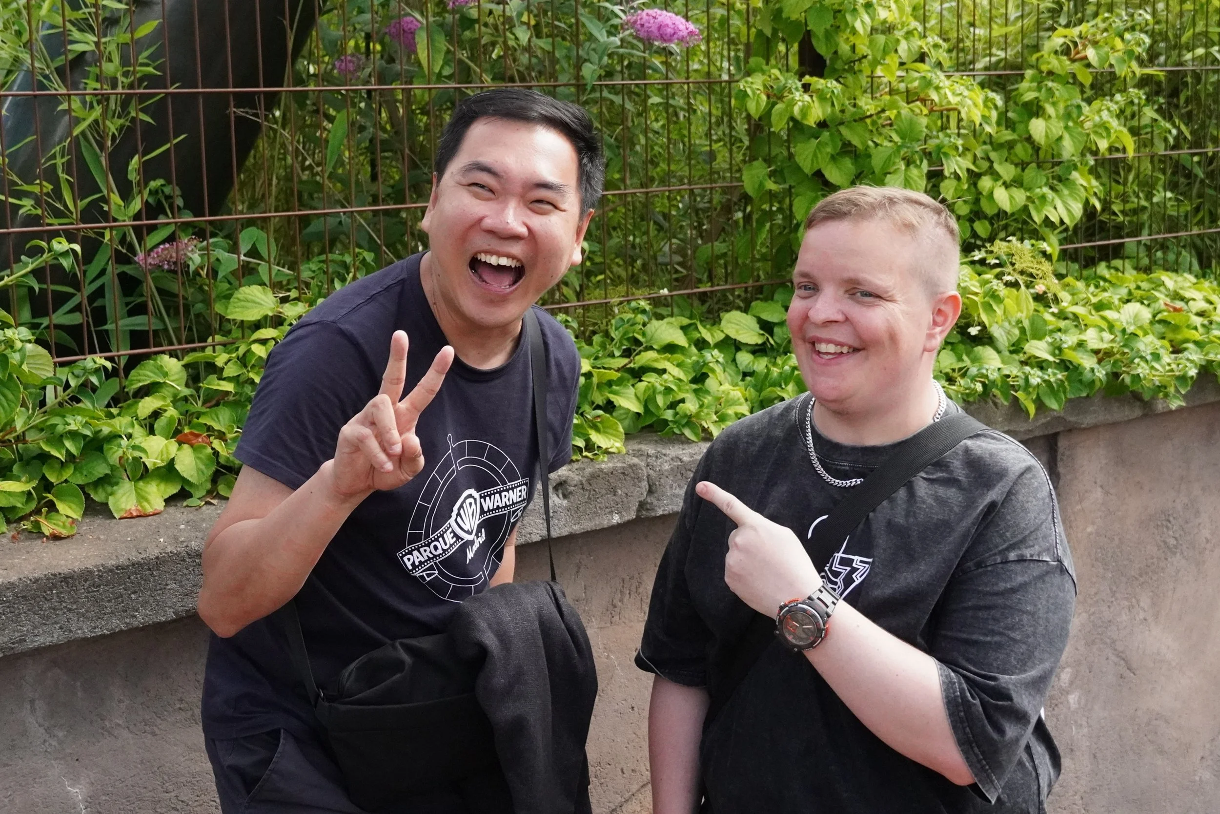 Guests Laughing at Djurs Sommerland Theme Park in Denmark on a Coaster Breaks Scandinavian tour