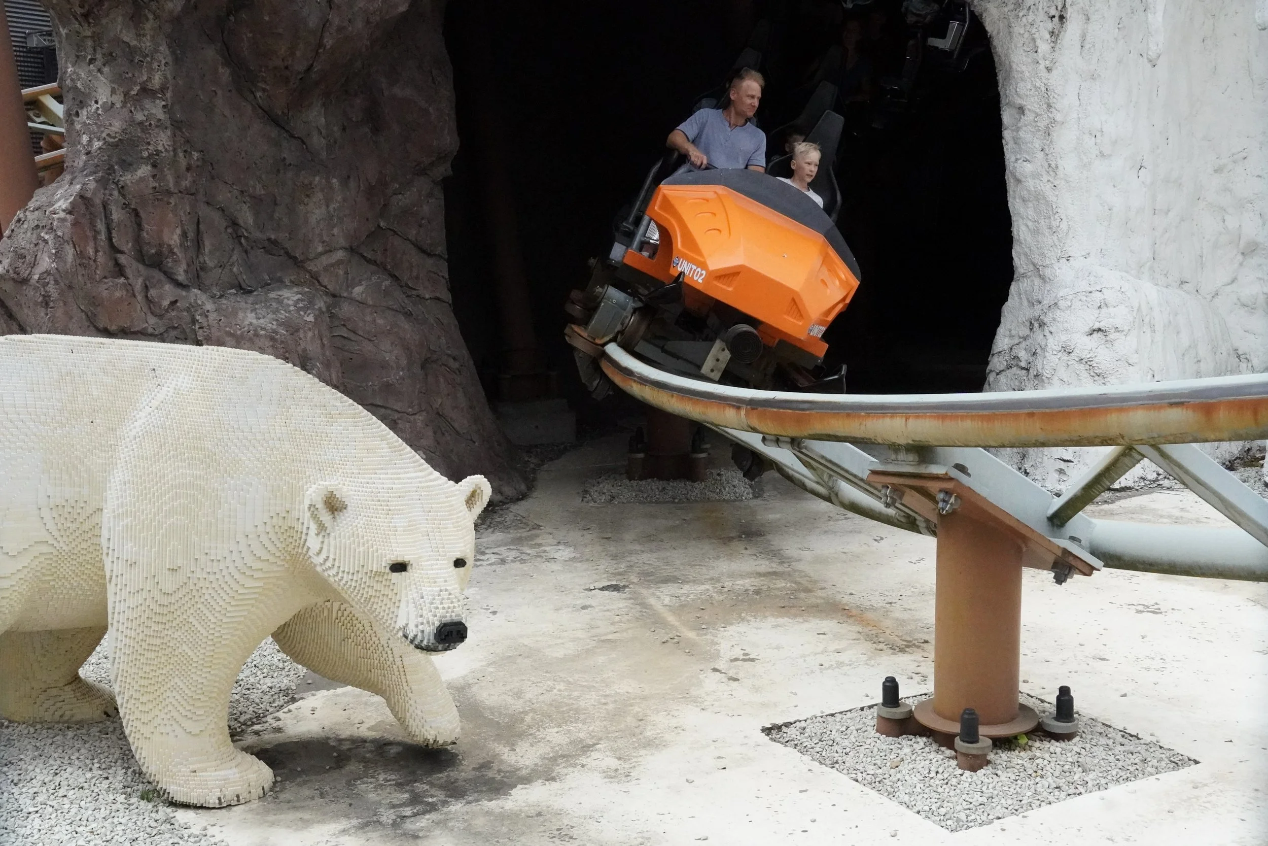 Polar Explorer Zierer Rides Roller Coaster at LEGOLAND Billund on a Coaster Breaks Scandinavian Theme Park Tour