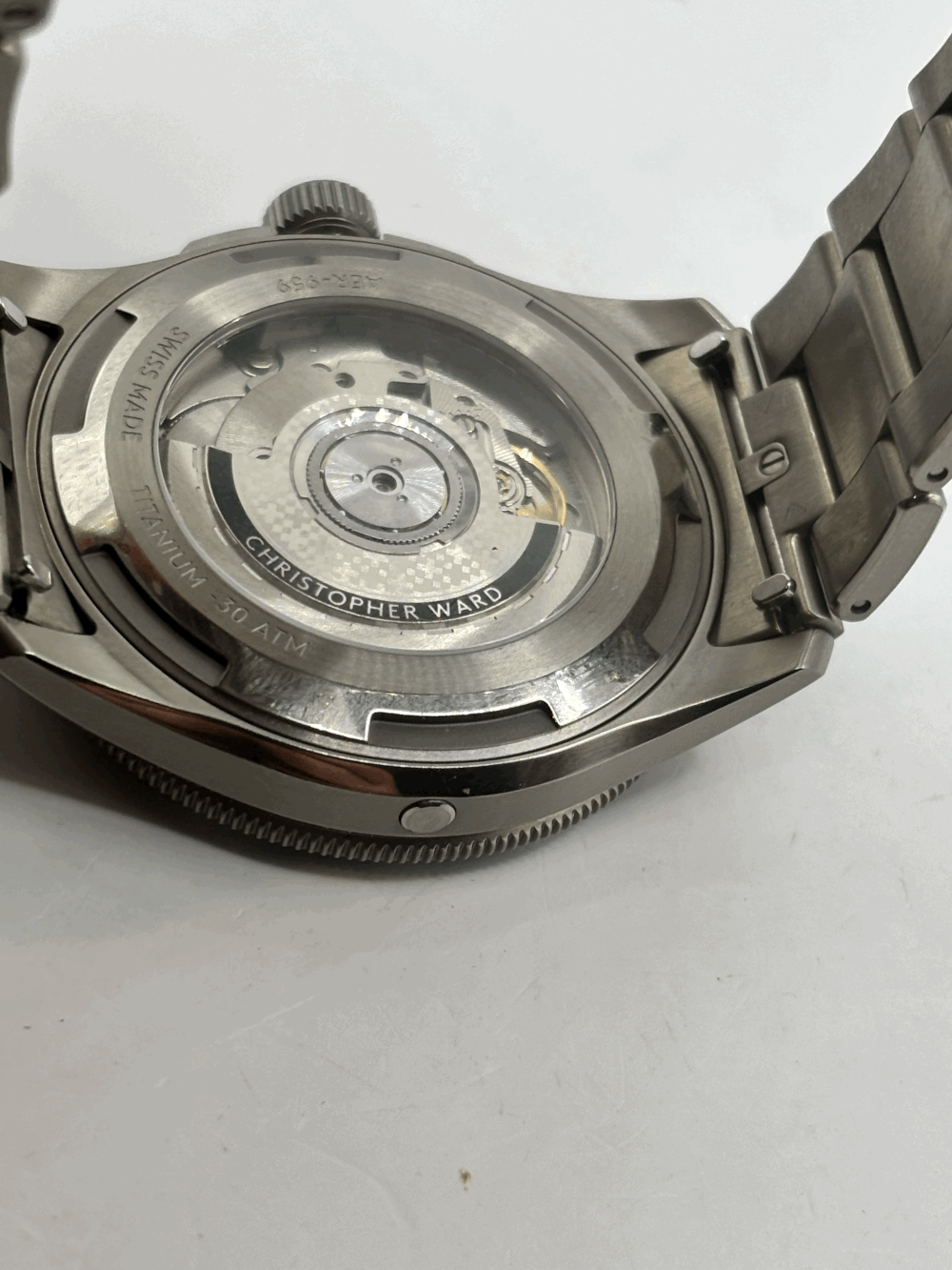 SOLD WH954 C60 Trident Lumiere 41mm Titanium (04/2025) — Ward Hoard