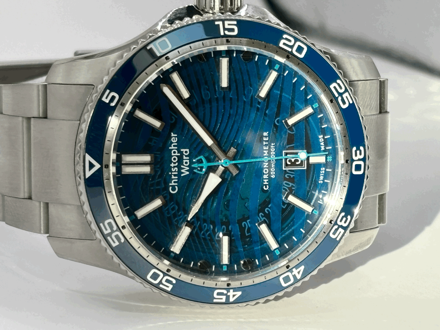 SOLD WH384 C60 Trident #tide COSC 42mm (09/2021) — Ward Hoard