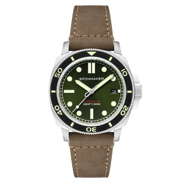 SOLD WH550 Spinnaker Hull Diver Alligator Green (undated)