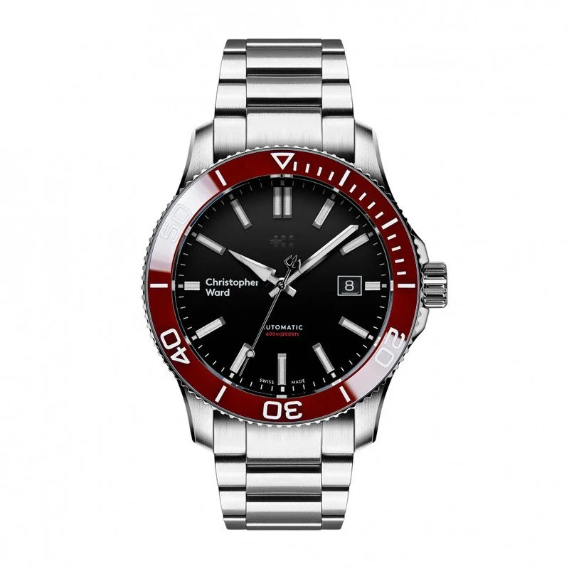 SOLD WH946 C60 Trident Pro 600 Mk3 42mm black/red (07/2024)