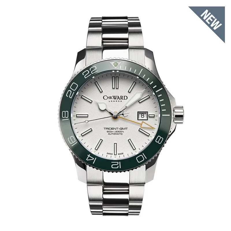 SOLD WH95 C60 Trident 600 GMT Mk2 Green/white 43mm (01/2016)