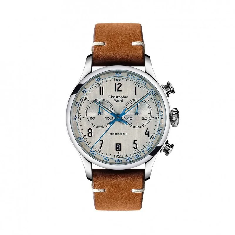 SOLD WH104 - C3 Grand Tourer white chronograph (08/2018)