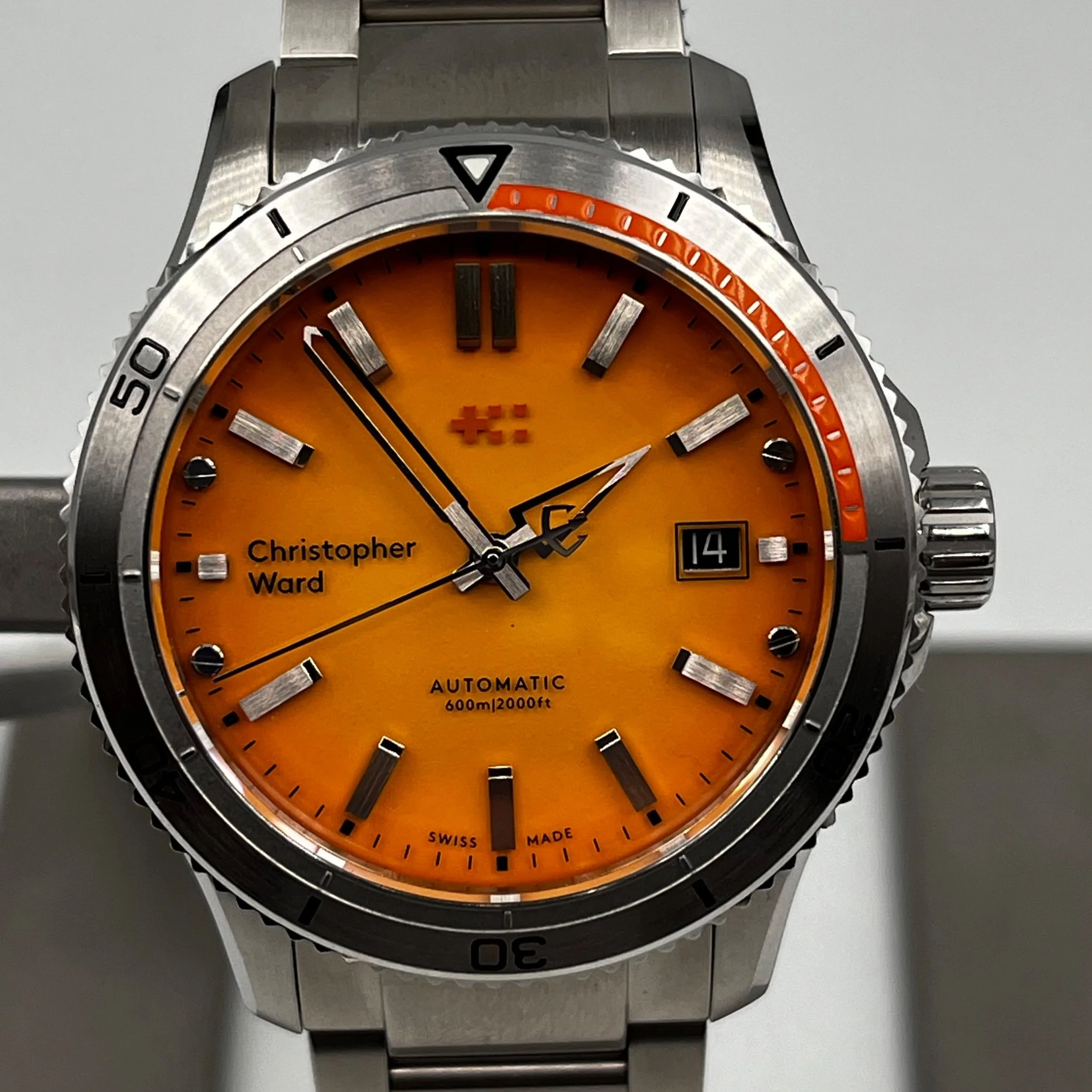 SOLD WH106 PROTOTYPE C60 Sapphire Orange 40mm Diver watch (07/2021)