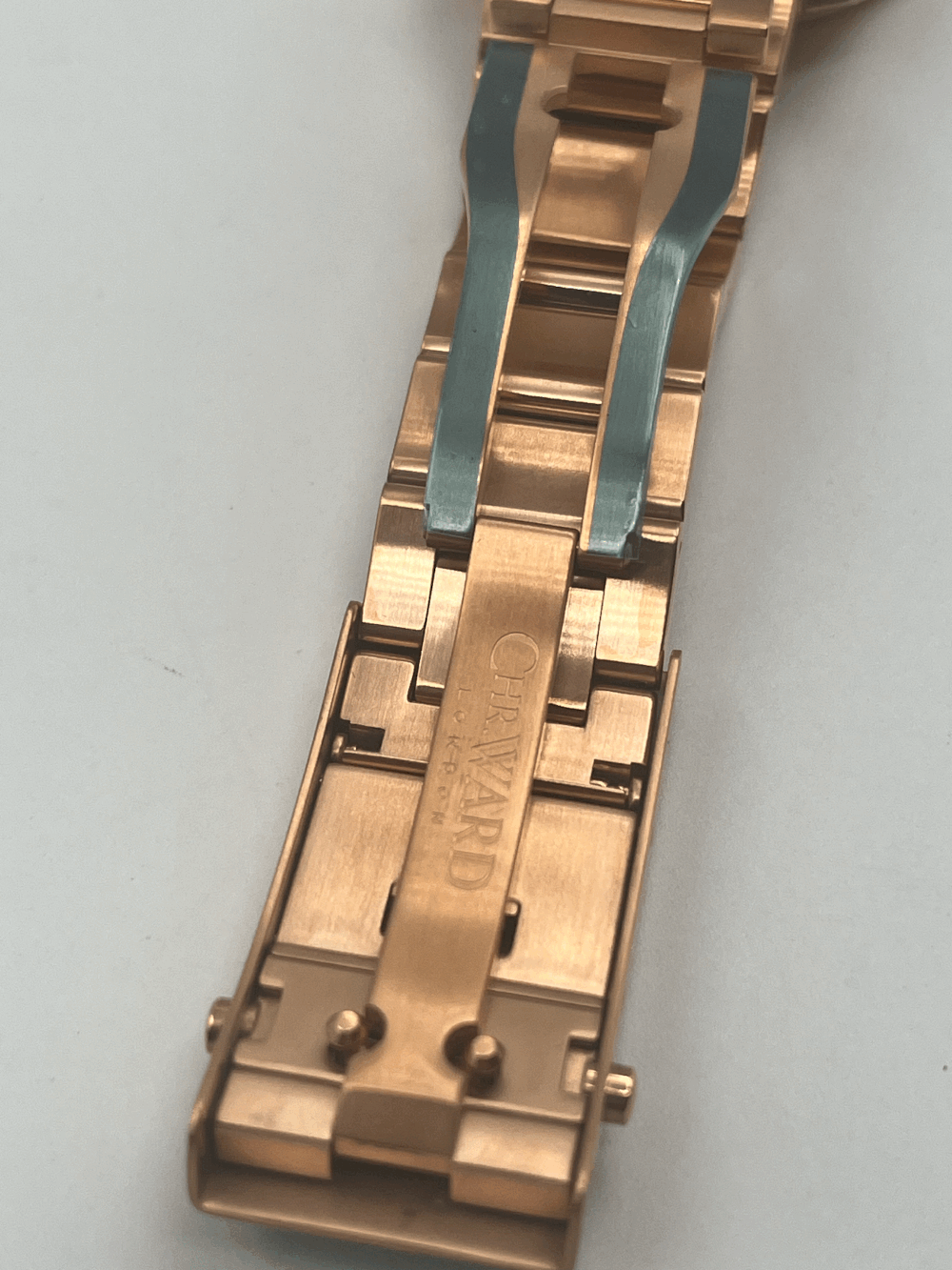 SOLD WH204 C65 Trident Classic rose gold (Undated) — Ward Hoard
