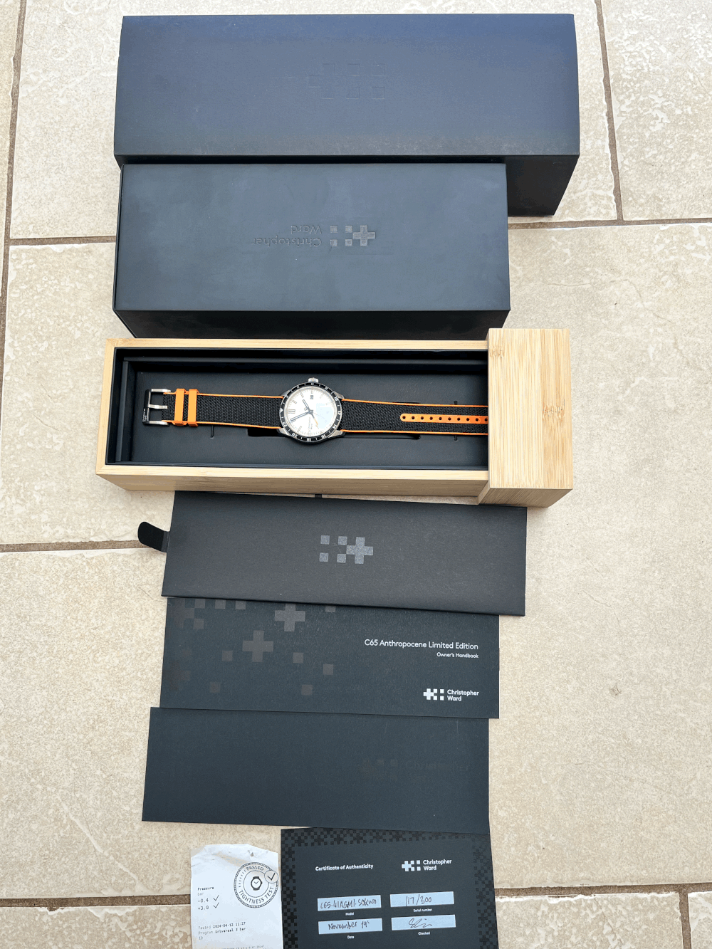 SOLD WH248 C65 Anthropocene GMT Limited Edition (11/2019) — Ward Hoard