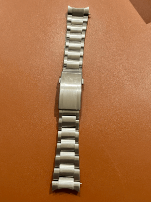 SOLD ST173 Lighly used brushed bracelet with ratchet adjustment