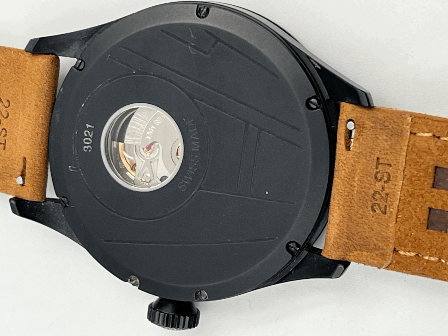 SOLD WH278 C8 Pilot Mk2 DLC 44mm Aviation watch (Undated) — Ward Hoard