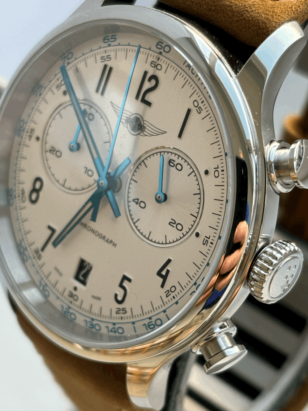 SOLD WH293 C3 Grand Tourer Morgan Chronograph (07/2024) — Ward Hoard