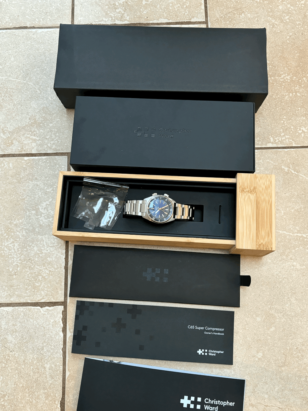 SOLD WH355 C65 Super Compressor Deep Blue (10/2021) — Ward Hoard