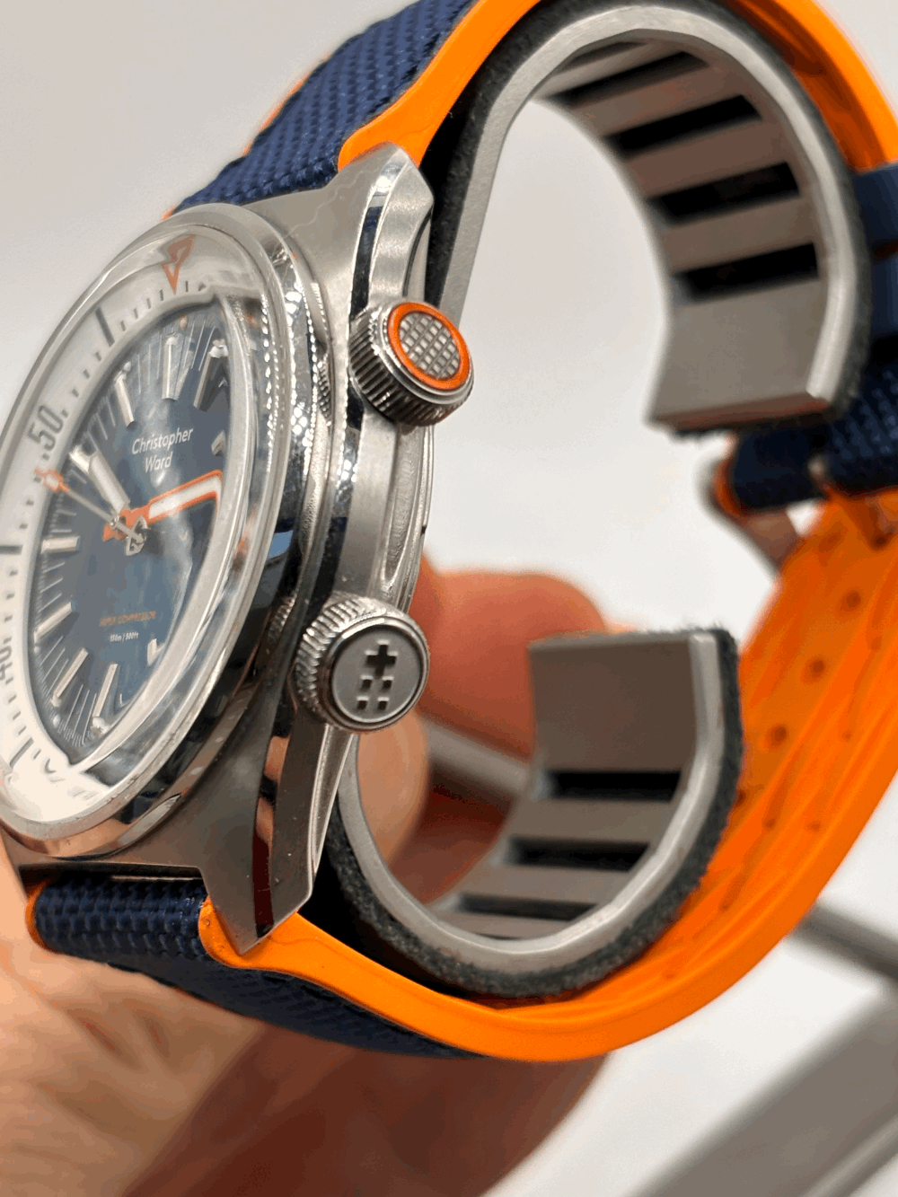 SOLD WH986 C65 Super Compressor Aqua Blue (02/2022) — Ward Hoard