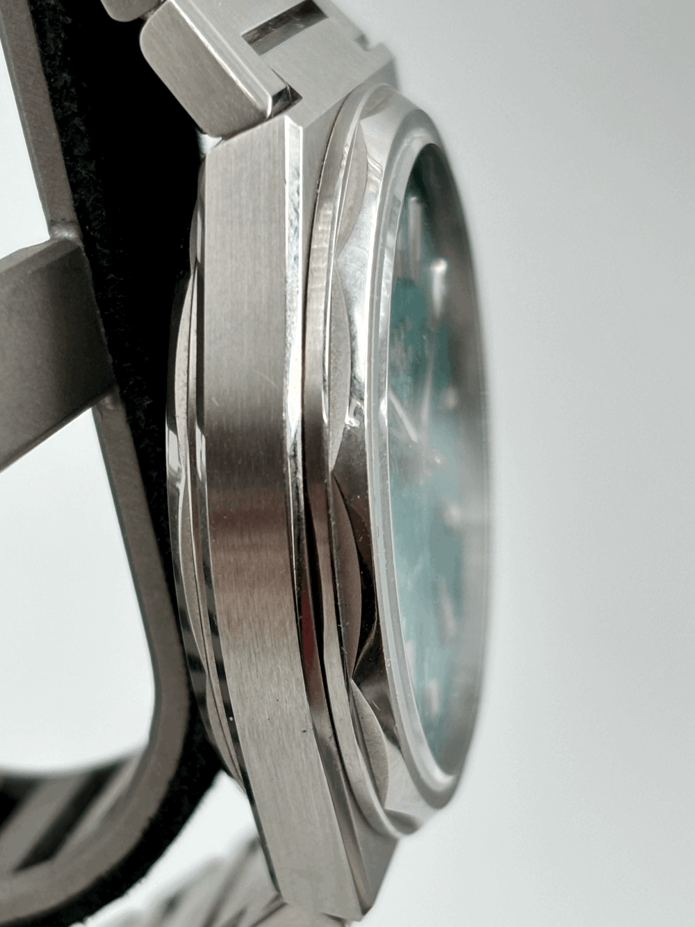 SOLD WH370 The Twelve Mineral Blue Steel (bracelet and