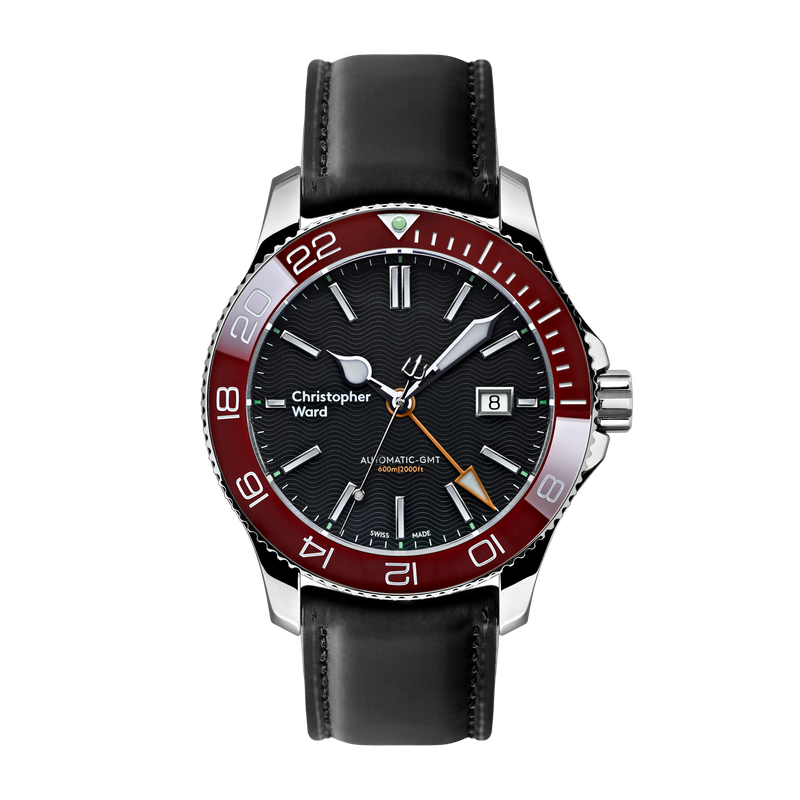 SOLD WH573 C60 Trident Mk2 Pro 43mm GMT 600 Black/Red  (08/2017)