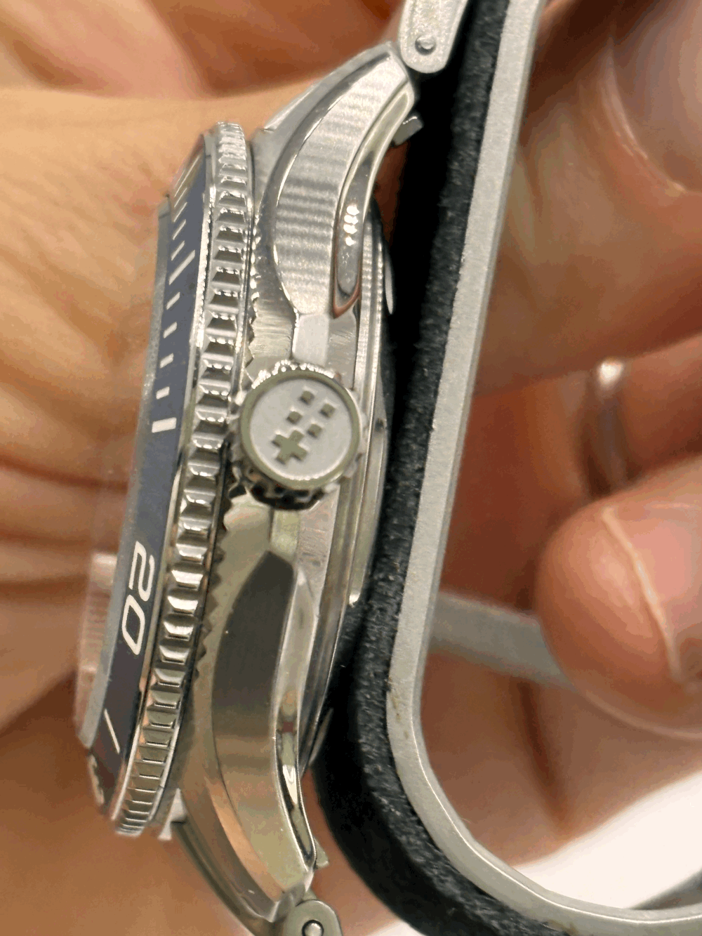 SOLD WH1238 C60 Trident Pro 600 Mk3 blue 40mm (07/2025) — Ward Hoard