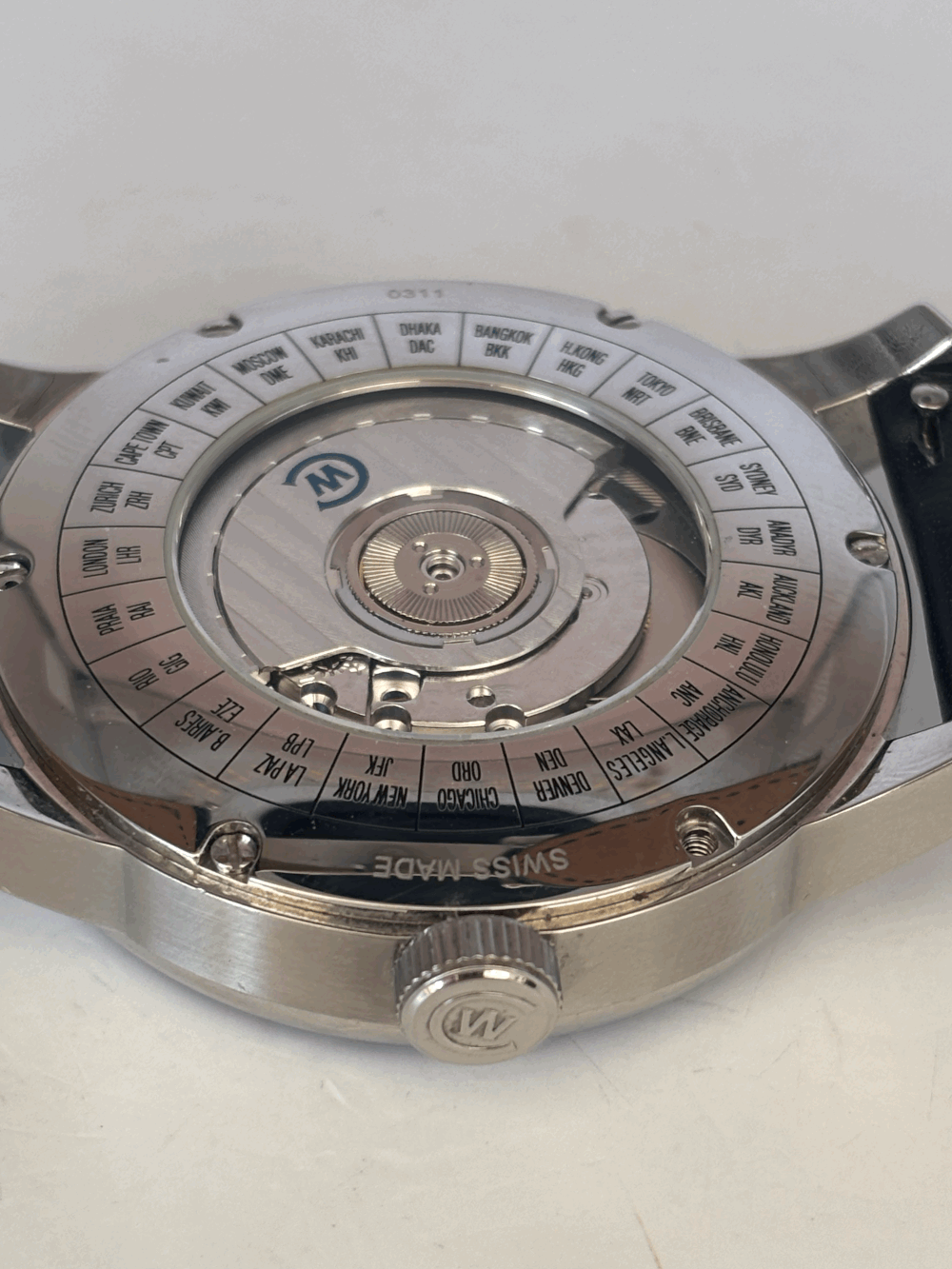 SOLD WH938 - C900 Worldtimer (undated) — Ward Hoard