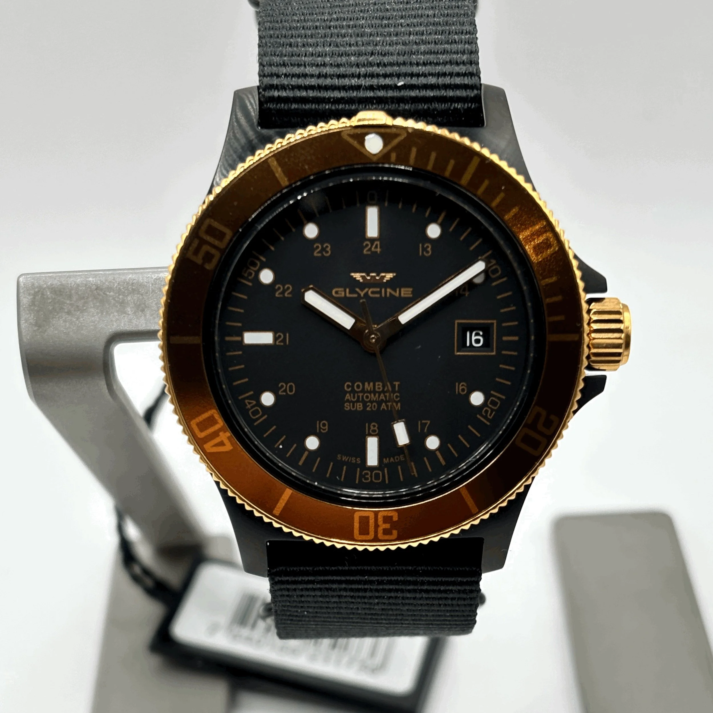 SOLD WH803 Glycine Combat Sub Vintage 42 GL0173 (03/2021)