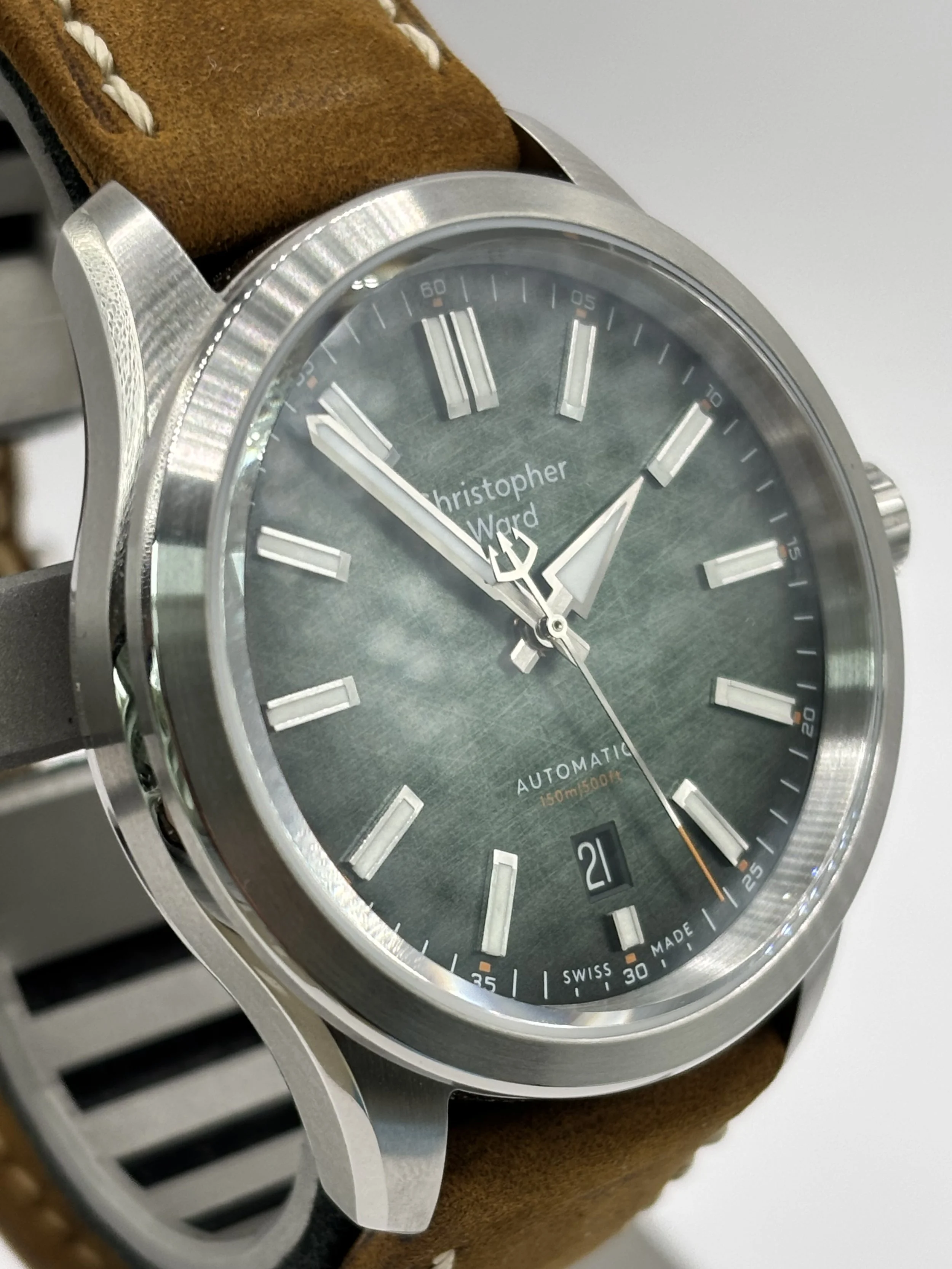 SOLD WH531 C63 Sealander Ombre Hunter Green 39mm (04/2023