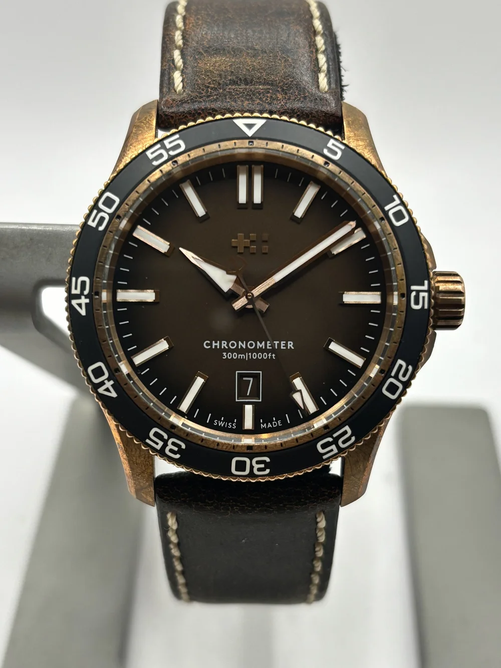 Trident Bronze Ombre C60 Trident Cosc WH1228 C60 Trident Bronze