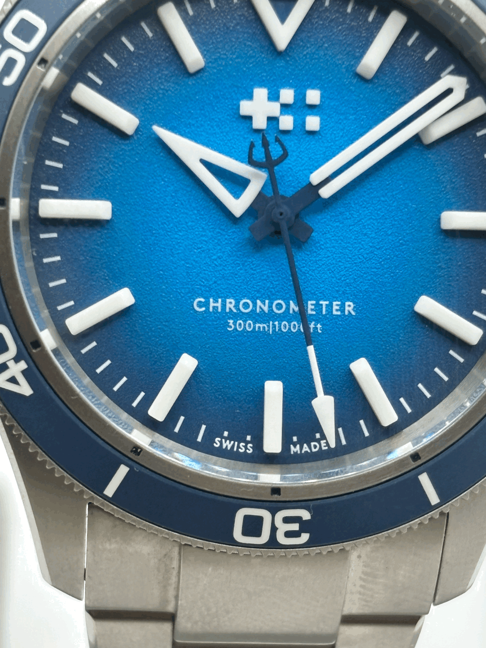 SOLD WH954 C60 Trident Lumiere 41mm Titanium (04/2025) — Ward Hoard