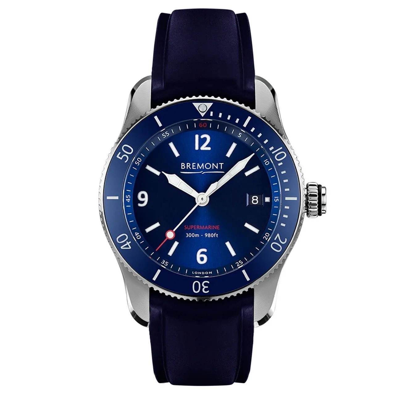 SOLD WH1028 Bremont Supermarine S300 Blue (undated)
