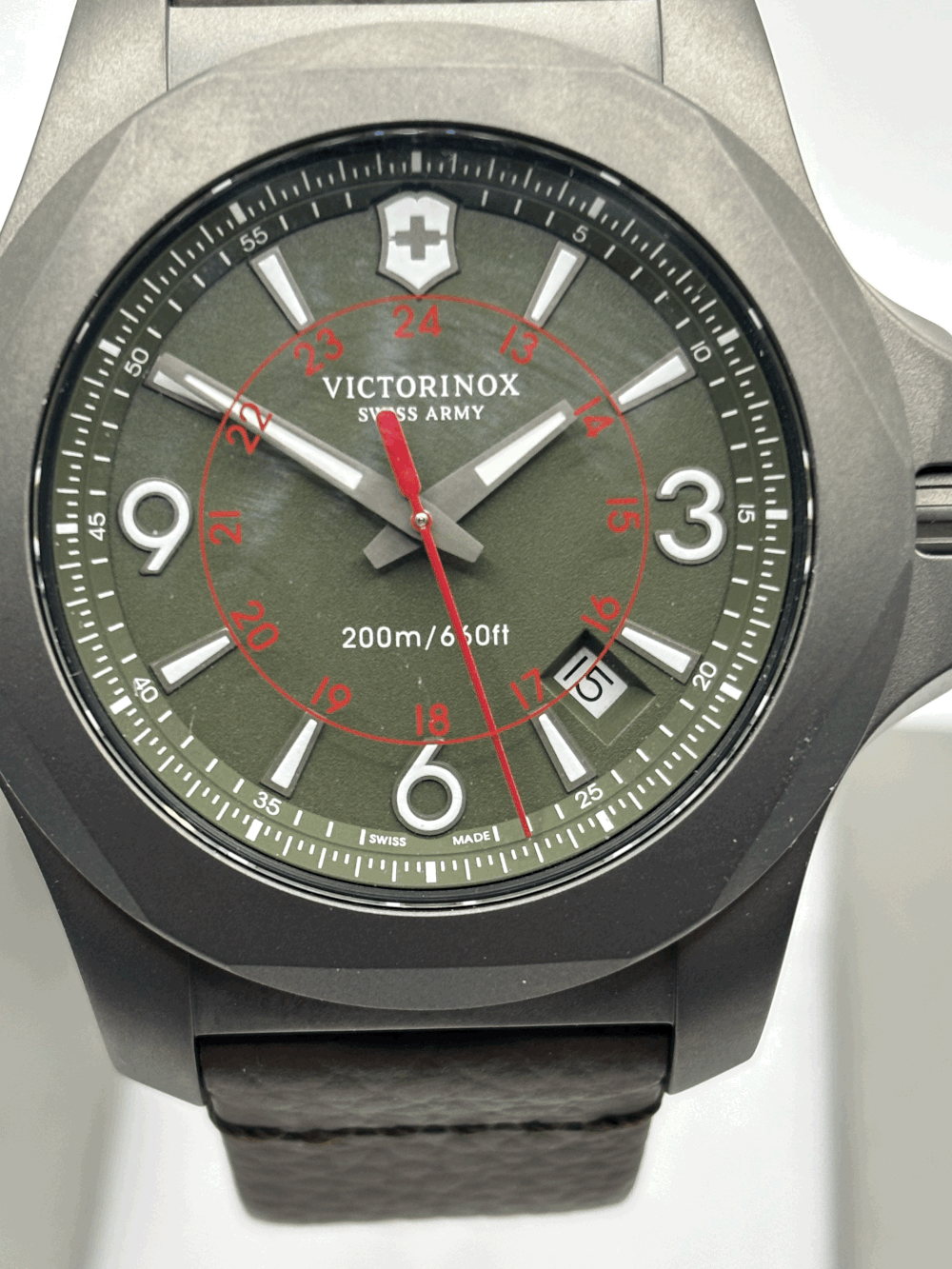 SOLD WH817 Victorinox INOX Titanium with bumper (undated) 241833