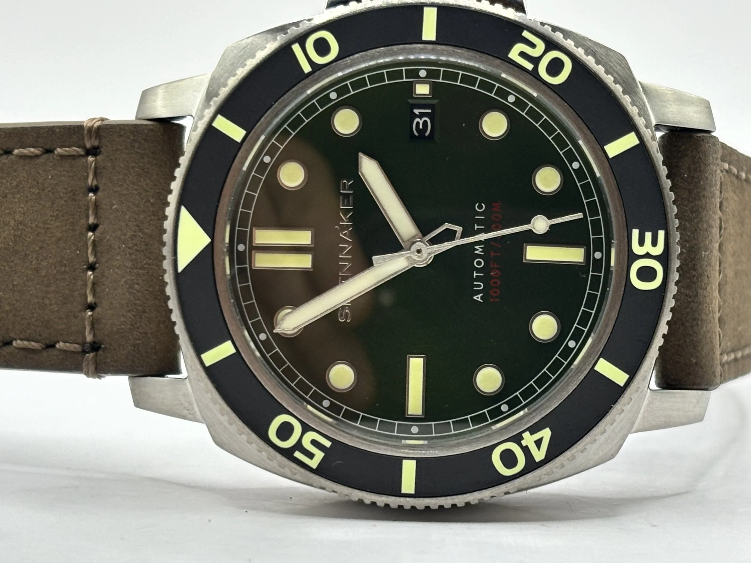 SPINNAKER ハルダイバー　グリーン オンタイム横浜ロフト店で、限定モデル『HULL DIVER(ハル