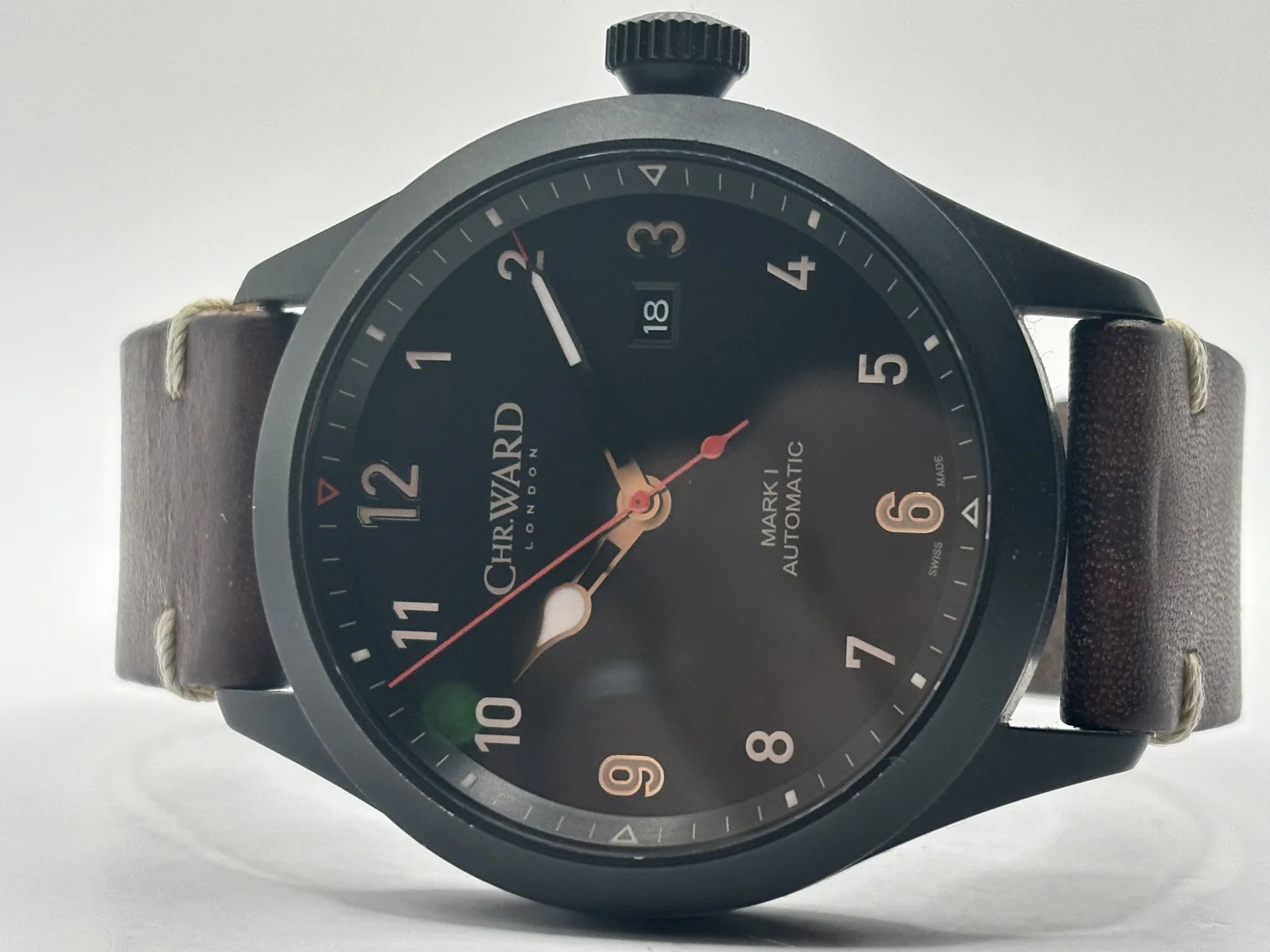 C8 Flyer Christopher Ward Pilot CHRISTOPHER WARD C8 Flyer Black